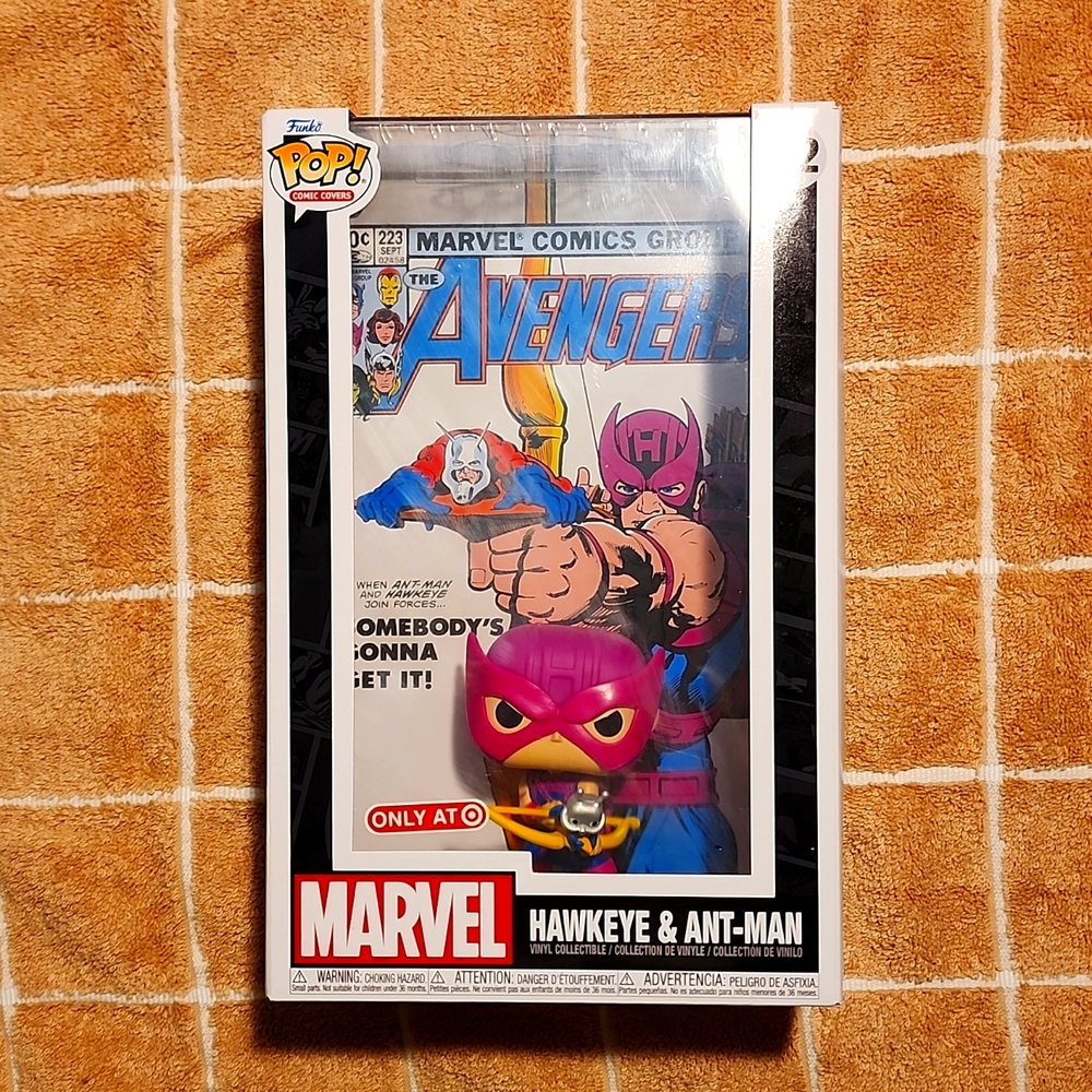 Funko Pop Marvel Comic Cover Hawkeye & Antman 22 TARGET - Picture 1 of 7